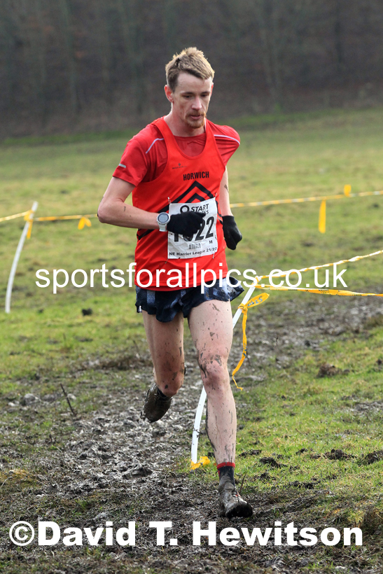Senior mens 2022 North Eastern Harrier League, Thornley Farm, Peterlee, County Durham. Photo: David T. Hewitson/Sports for All Pics